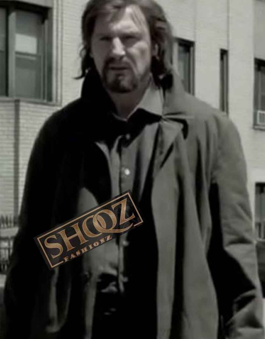 Liam Neeson A Walk Among The Tombstone Green Coat